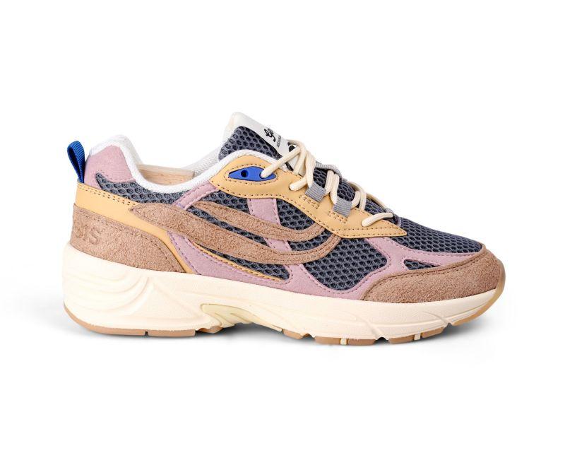 Genesis G-Eco 99 Multi Color Beige Nude Rose Grey Sneaker Unisex grau rosa braun